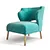 Armchair with cornucopia secretary armchair century Eclectic - 虎扑体育